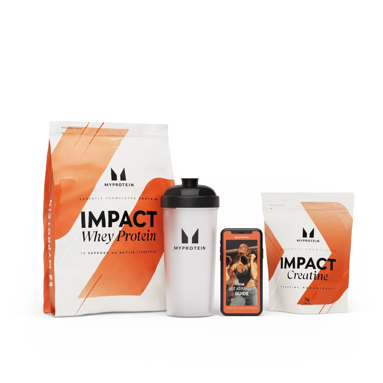 Hot Get Stronger-bundel Eiwitpoeders·Whey Eiwitten|Creatine·Creatine Monohydraat
