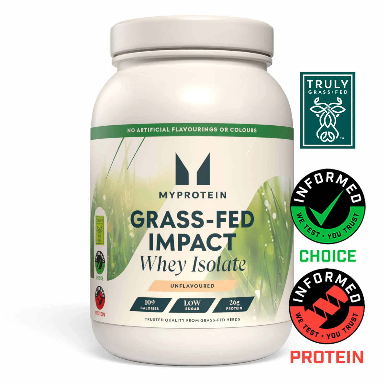 Outlet Grasgevoerd Impact Whey Isolate Eiwitpoeders·Isolaateiwitten|Eiwitpoeders·Whey Eiwitten
