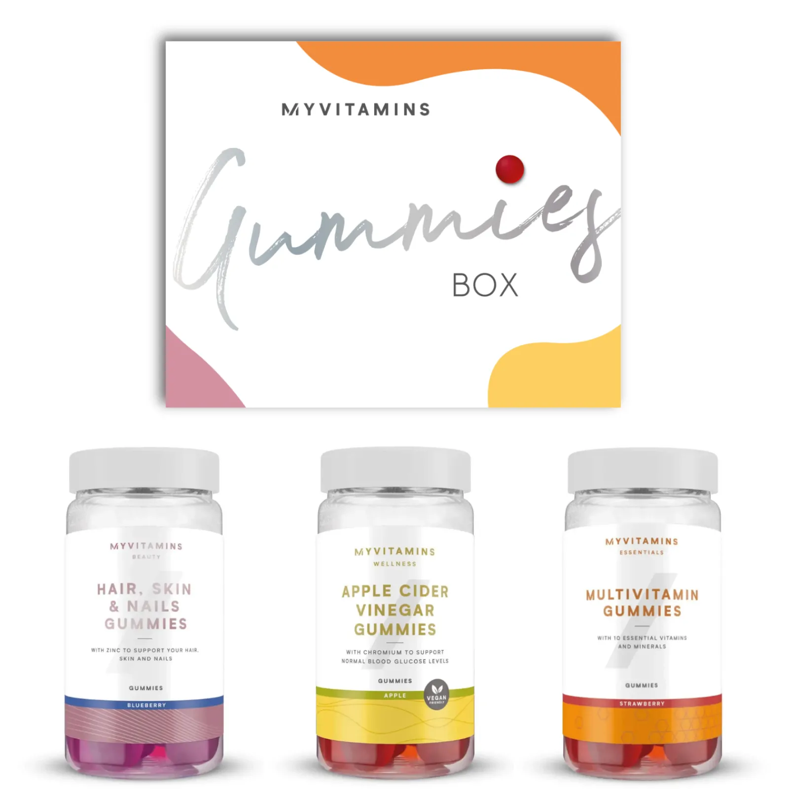 Online Gummies Box Dagelijkse Essentials·Multivitamines|Dagelijkse Essentials·Vitamines & Mineralen