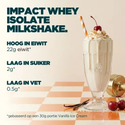Best Impact Whey Isolate Milkshake Eiwitpoeders·Isolaateiwitten|Eiwitpoeders·Dieeteiwitten