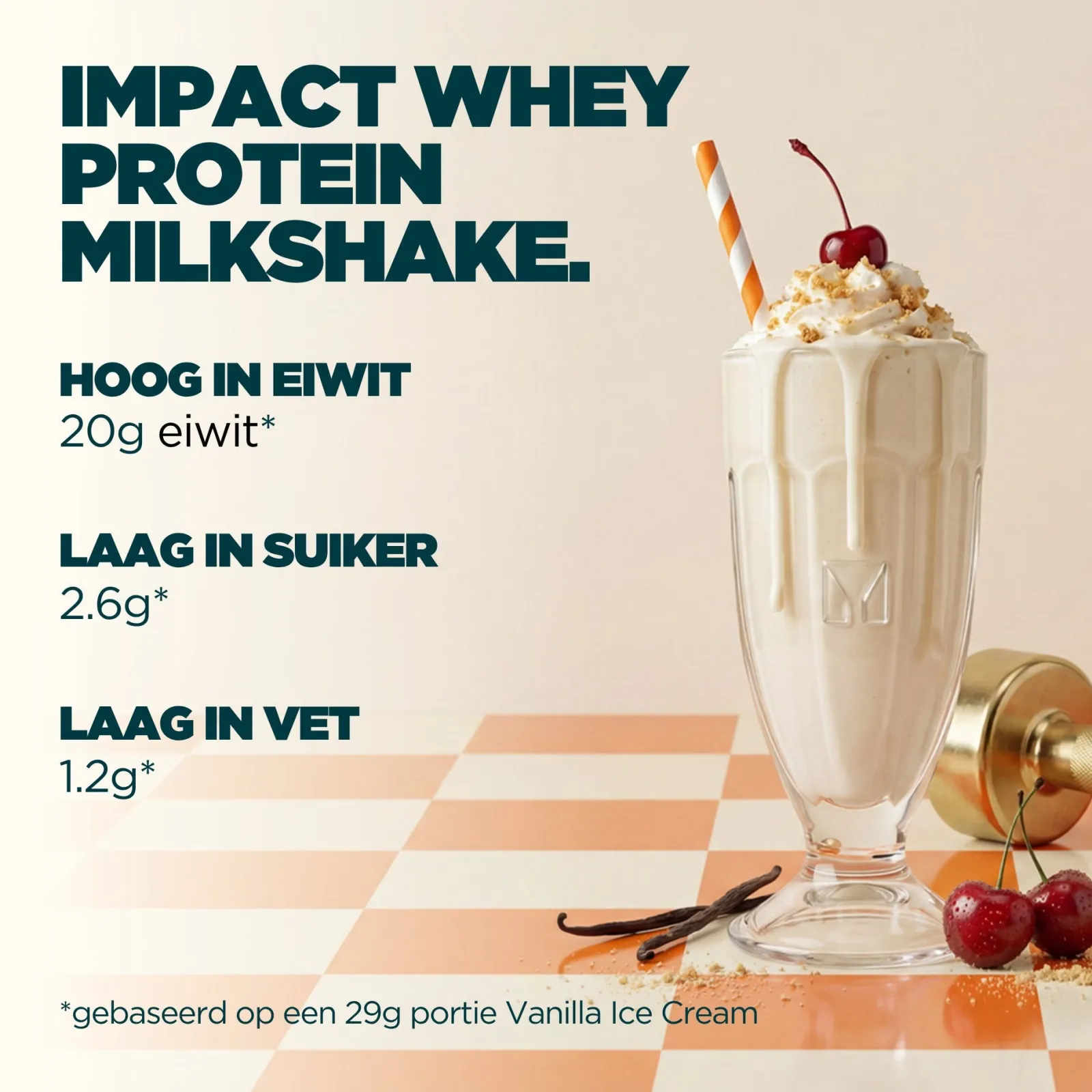 Discount Impact Whey Protein Milkshake Eiwitpoeders·Whey Eiwitten