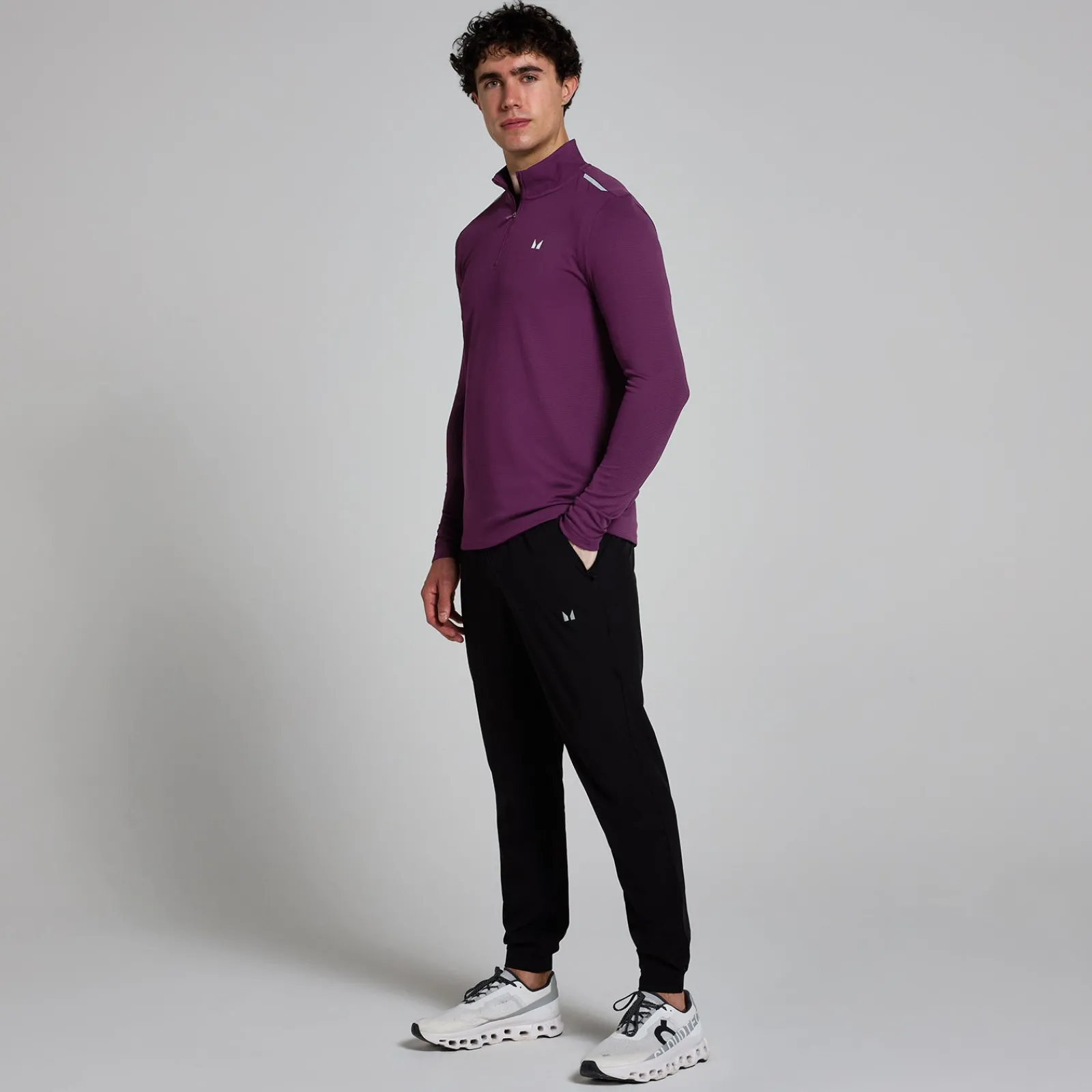 P Active geraterd hirt et kwartrit voor heren Heren T-Shirts & Tops