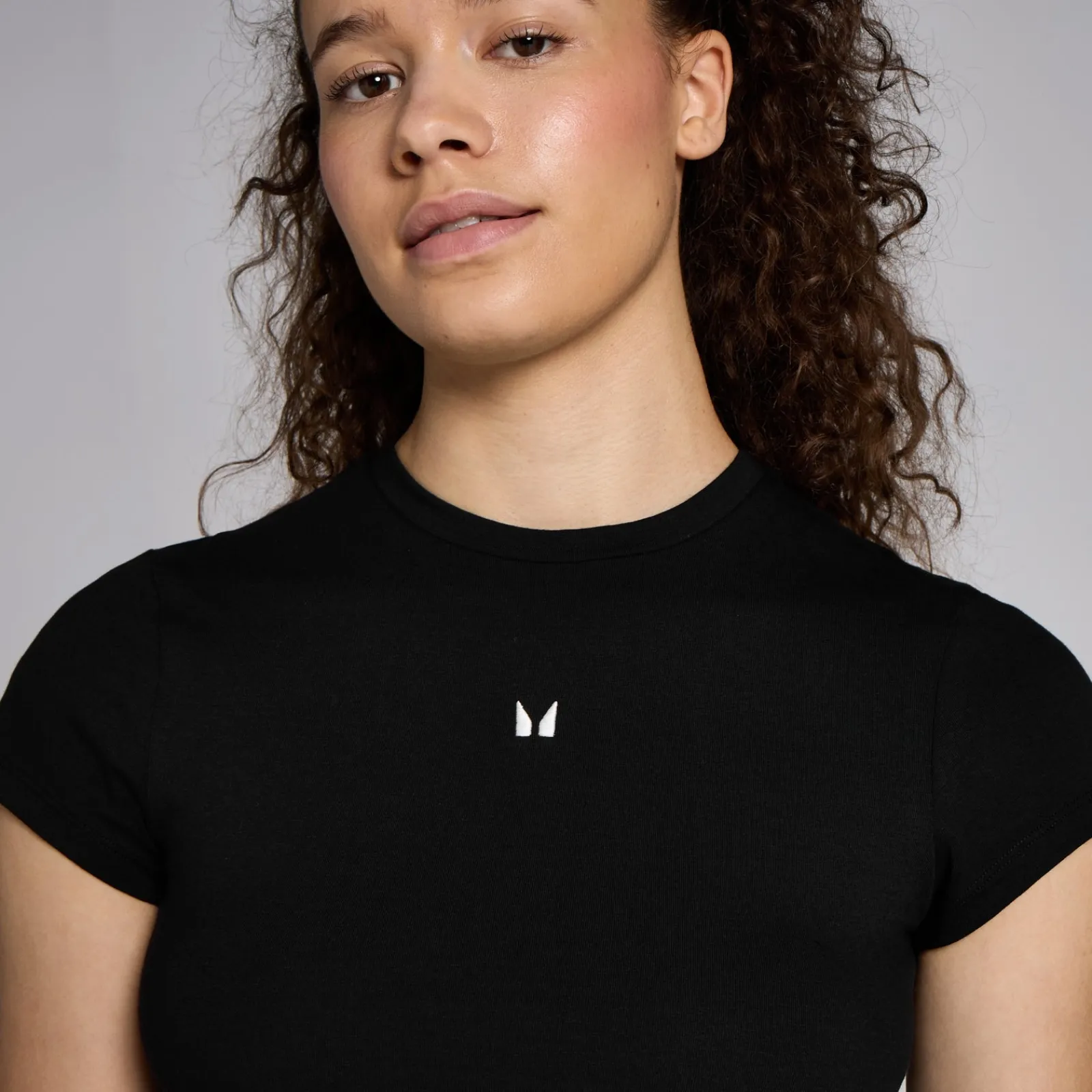 Hot P Baic croptop et nauwuitende pavor en korte ouwen voor dae DAMES Crop Tops|T-Shirts & Tops