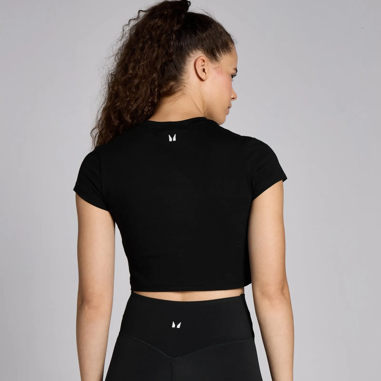 Hot P Baic croptop et nauwuitende pavor en korte ouwen voor dae DAMES Crop Tops|T-Shirts & Tops