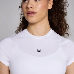 New P Baic croptop et nauwuitende pavor en korte ouwen voor dae DAMES Crop Tops|T-Shirts & Tops