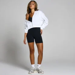Outlet P Baic gecropte hoodie et rit voor dae DAMES Hoodies