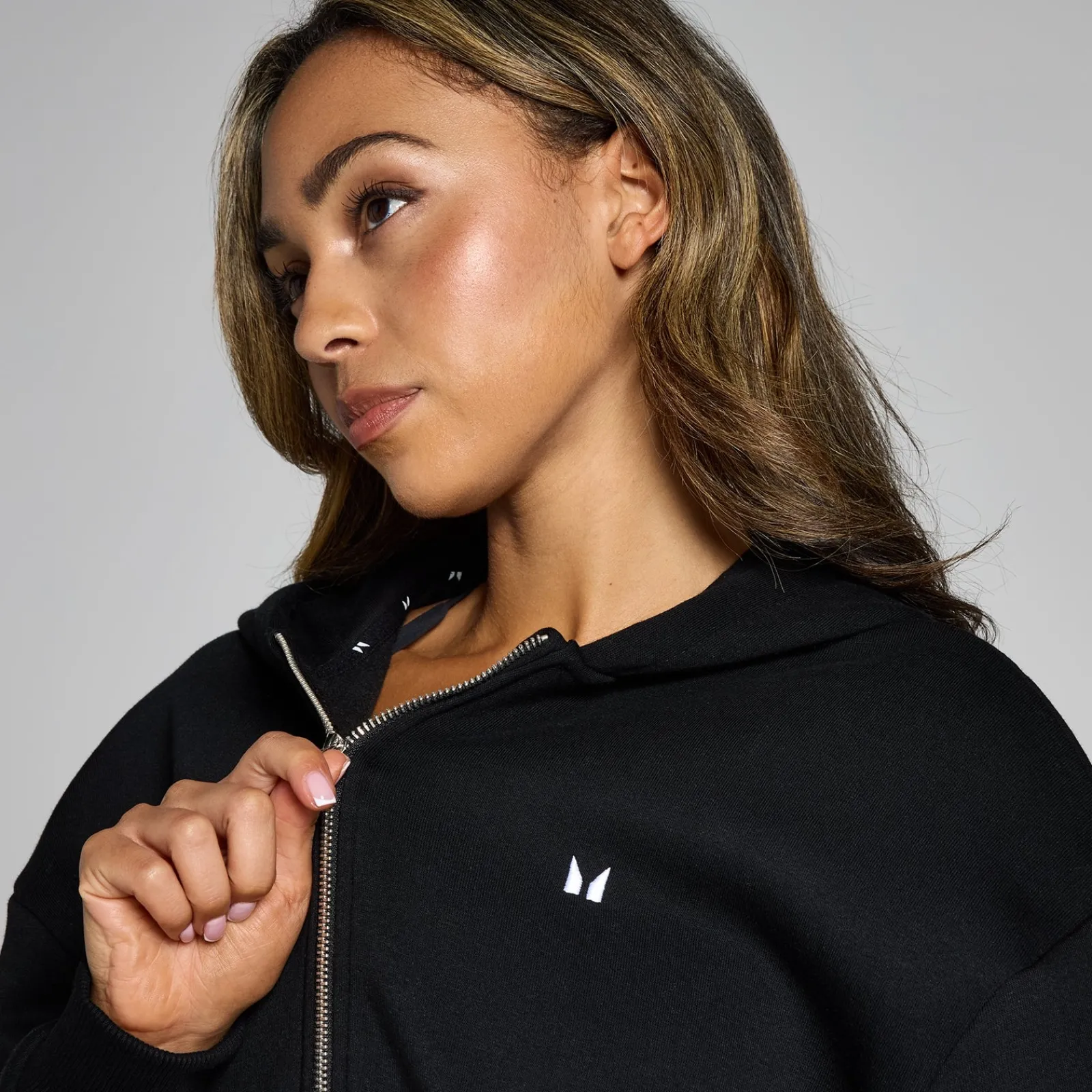 Discount P Baic hoodie et rit voor dae DAMES Hoodies