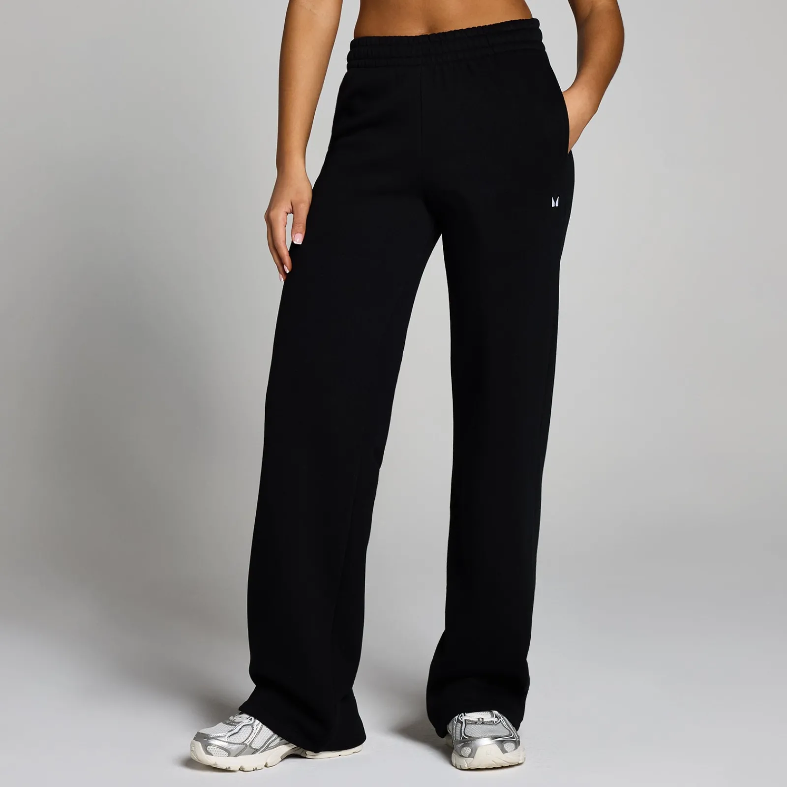 Outlet P Baic joggingbroek et rechte pijpen in ange engteaat voor dae DAMES Joggingbroeken