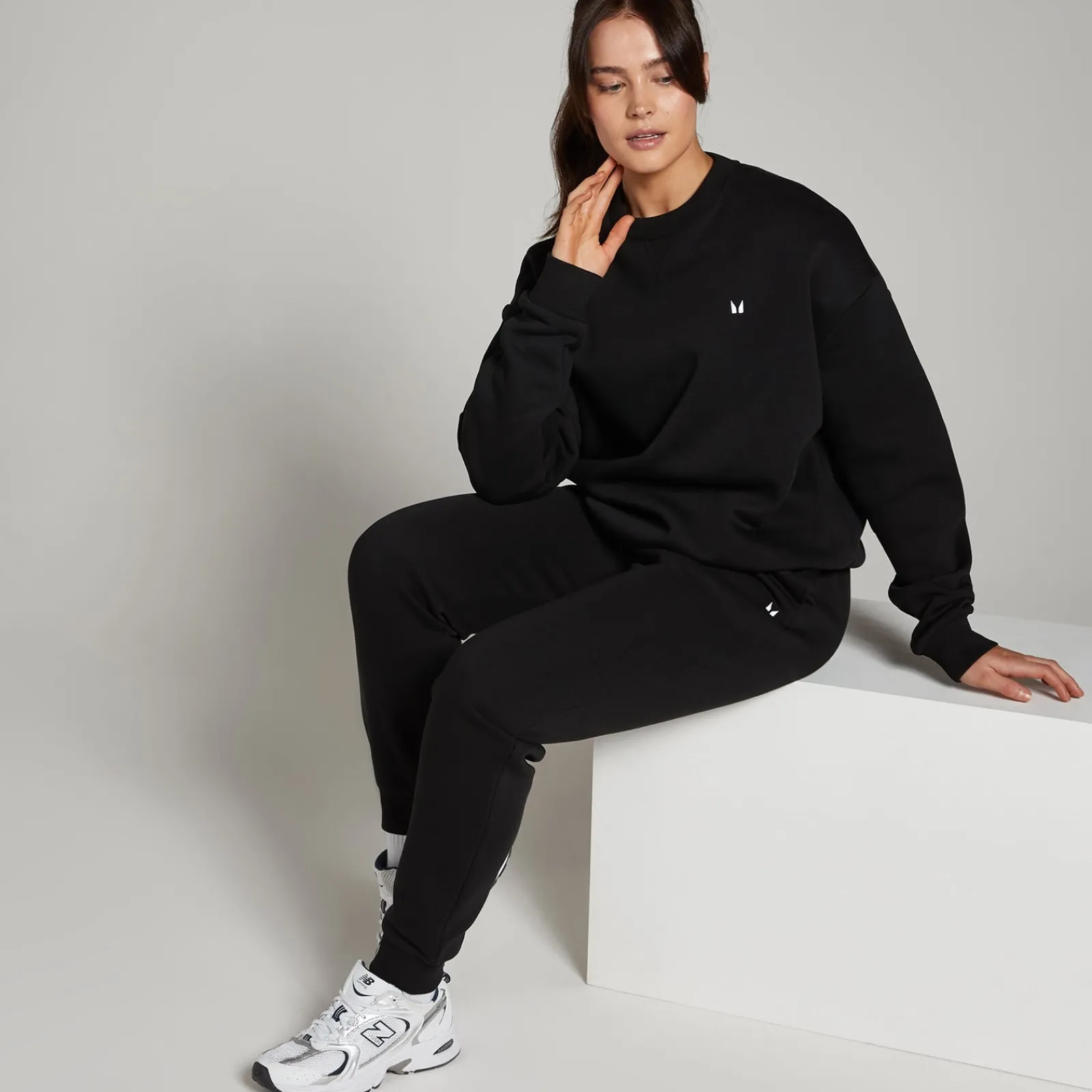 Clearance P Baic overized weathirt voor dae DAMES Hoodies