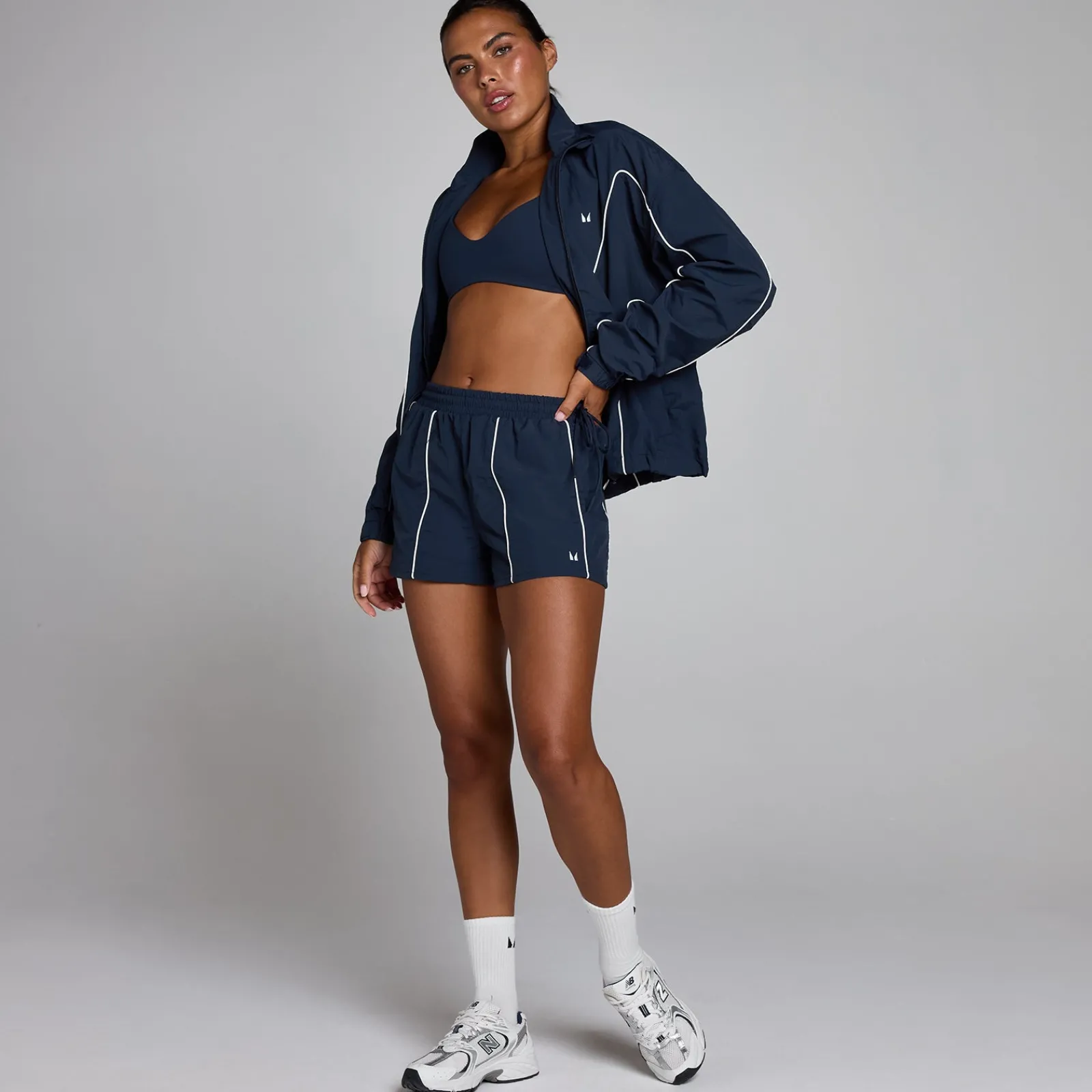 Outlet P Dae Tepo Contrat Tie Geweven hort DAMES Shorts