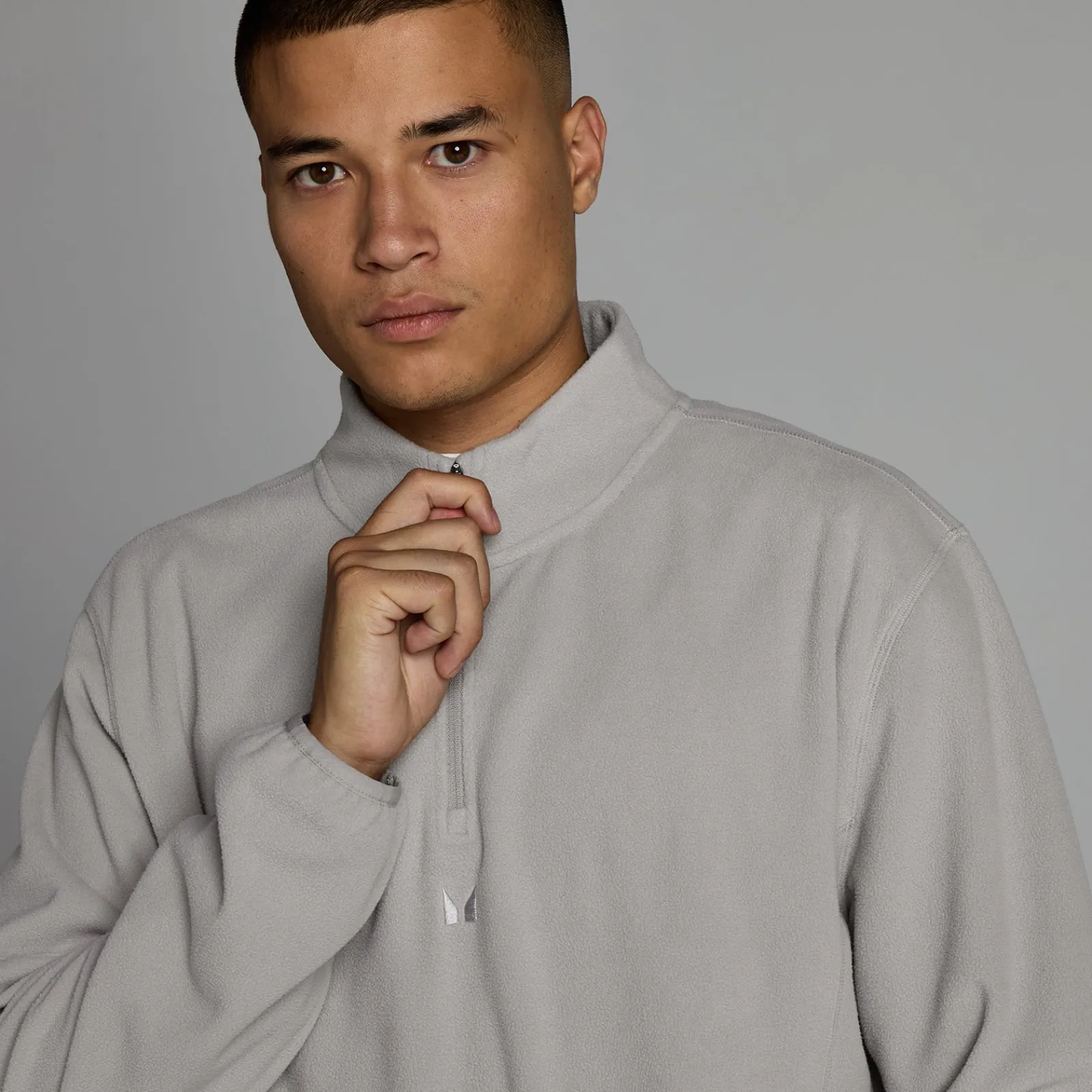 P Heren Feece 1/4 Rit Heren T-Shirts & Tops
