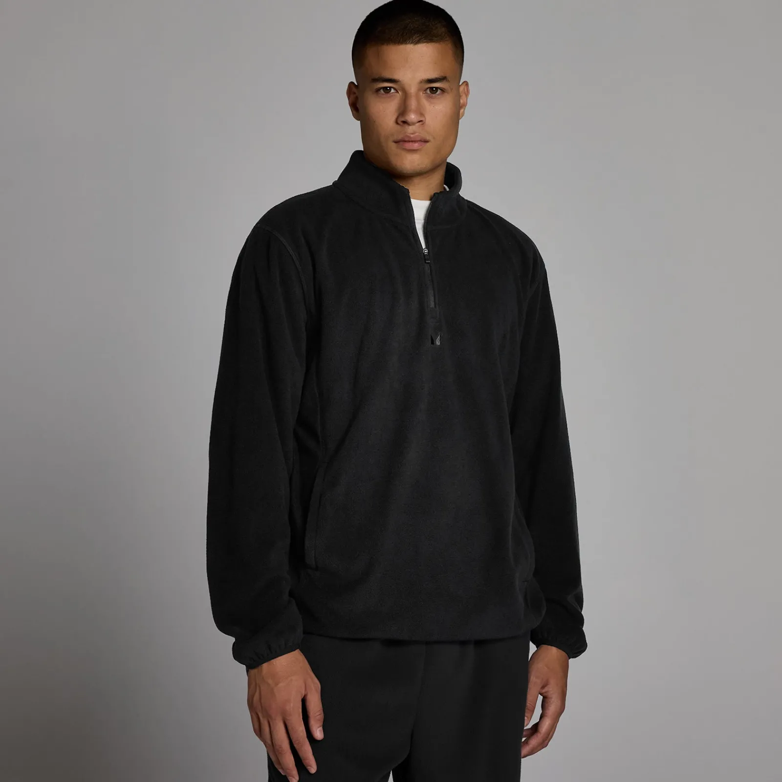 P Heren Feece 1/4 Rit Heren T-Shirts & Tops