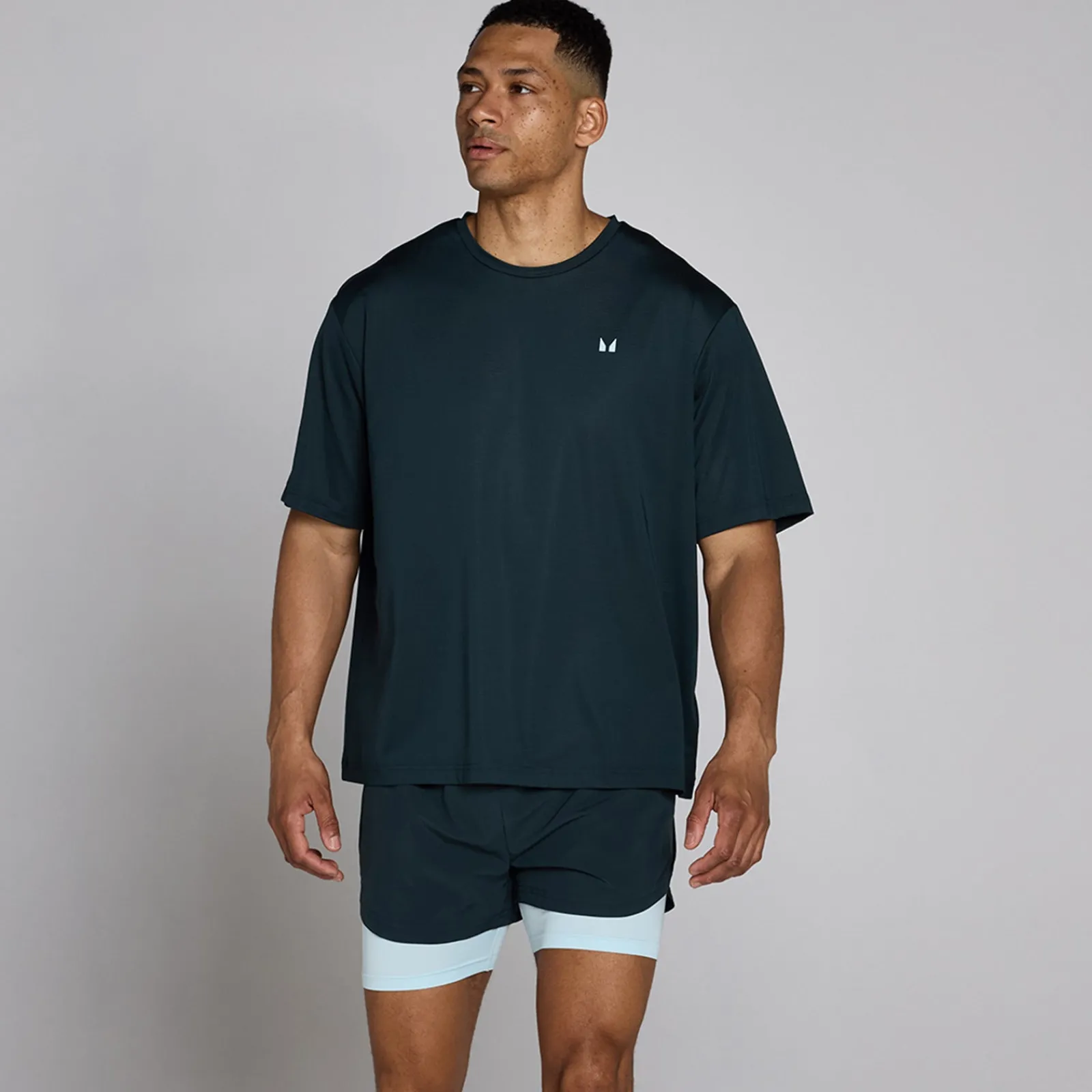 Best P Heren Hybrid Overized eh T-hirt Heren Shorts