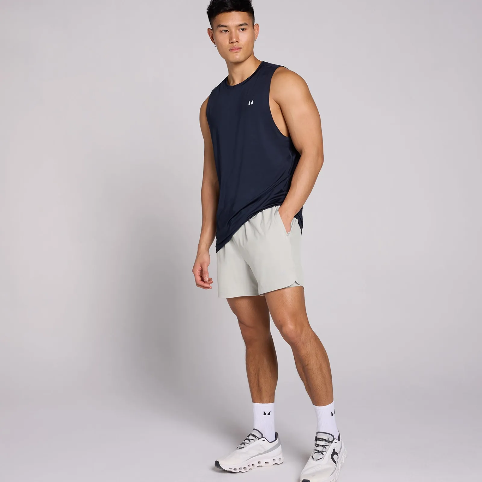 P Heren 5" 2-in-1 Traininghort Heren Shorts