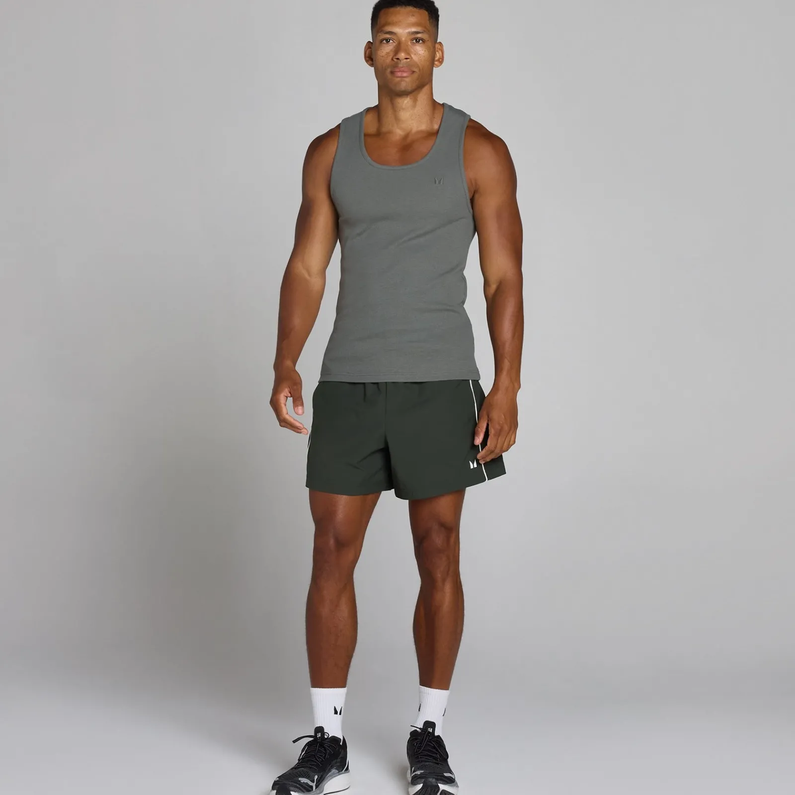 Clearance P Heren ift Woven Track hort Heren Shorts