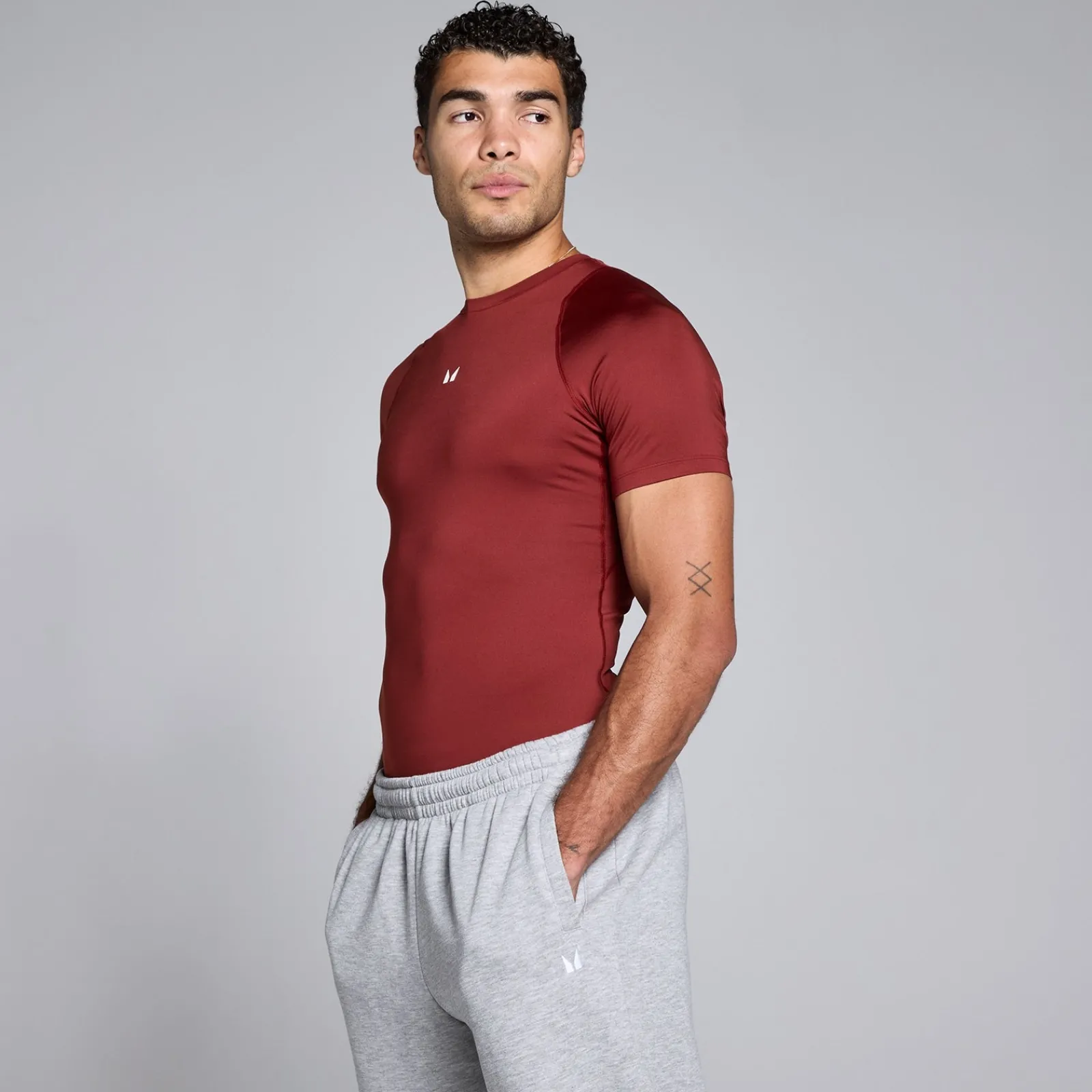 New P Heren Training Korte ouw Baiaag Heren Basis Lagen|T-Shirts & Tops