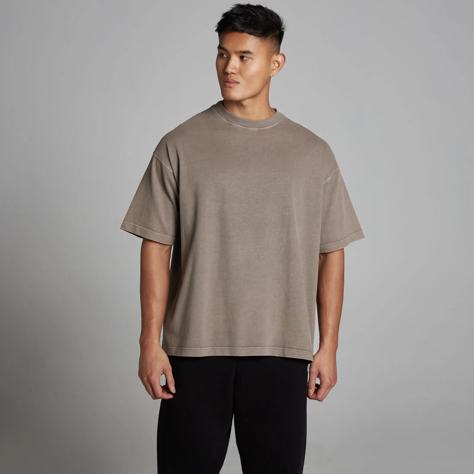 P Heren Wahed Overized Katoenen T-hirt Heren T-Shirts & Tops