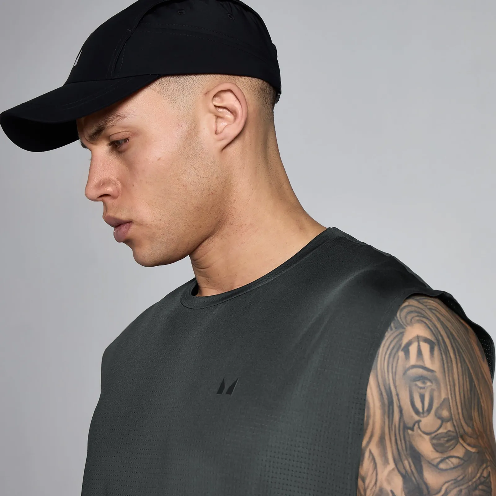 P Hybrid Overized eh Tanktop voor Heren Heren Stringers & Tanks|T-Shirts & Tops