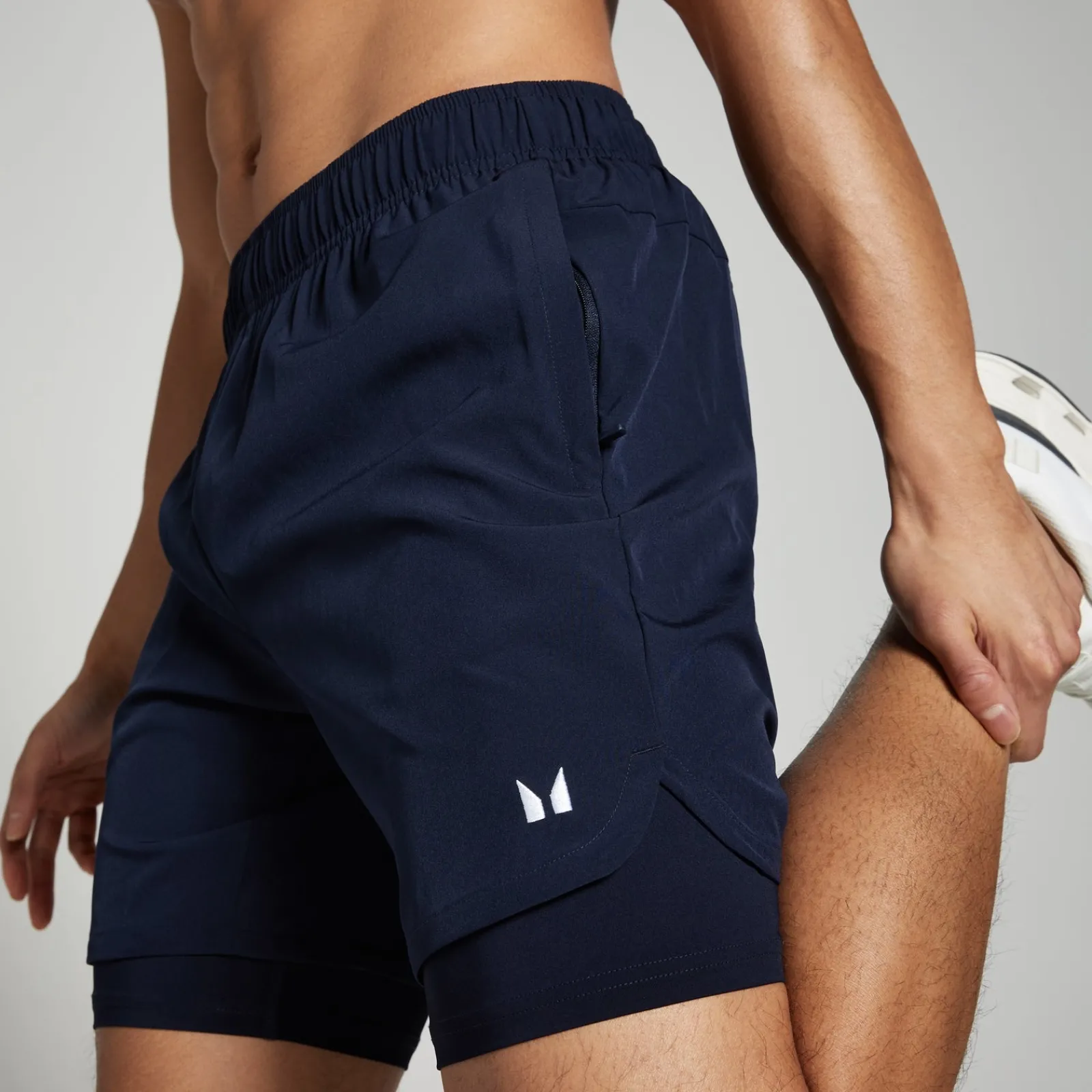 Online P 2-in-1 traininghort voor heren Heren Shorts