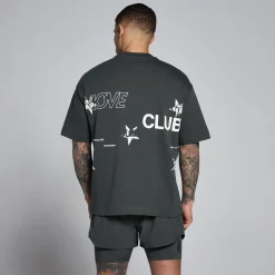 New P en' Hybrid Graphic Overized Cotton T-hirt Heren T-Shirts & Tops