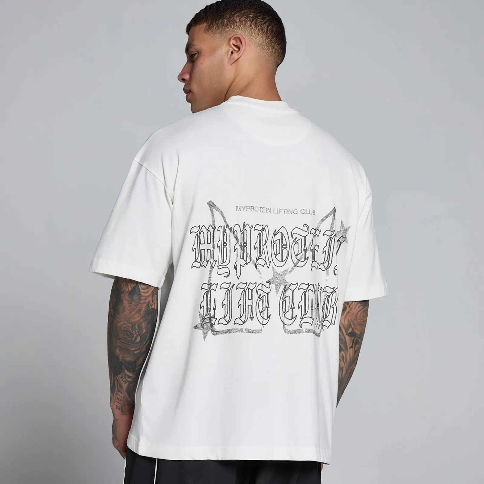 Sale P en' ift Graphic Wahed Overized Cotton T-hirt Heren T-Shirts & Tops