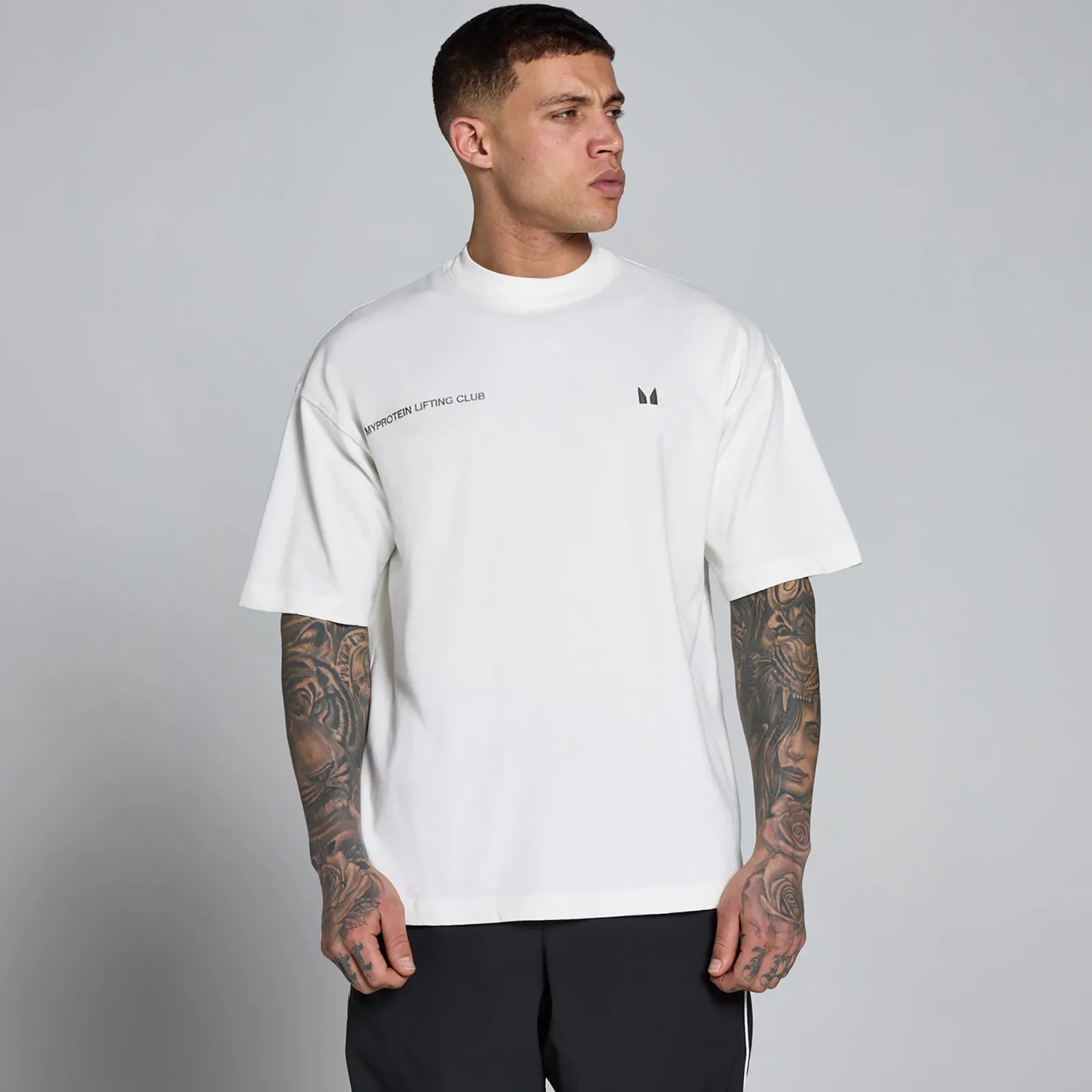 Sale P en' ift Graphic Wahed Overized Cotton T-hirt Heren T-Shirts & Tops