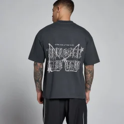 New P en' ift Graphic Wahed Overized Cotton T-hirt Heren T-Shirts & Tops