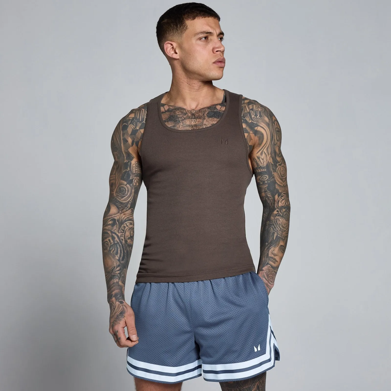 Discount P en' ift Ribbed uce Fit Vet Heren Stringers & Tanks|T-Shirts & Tops