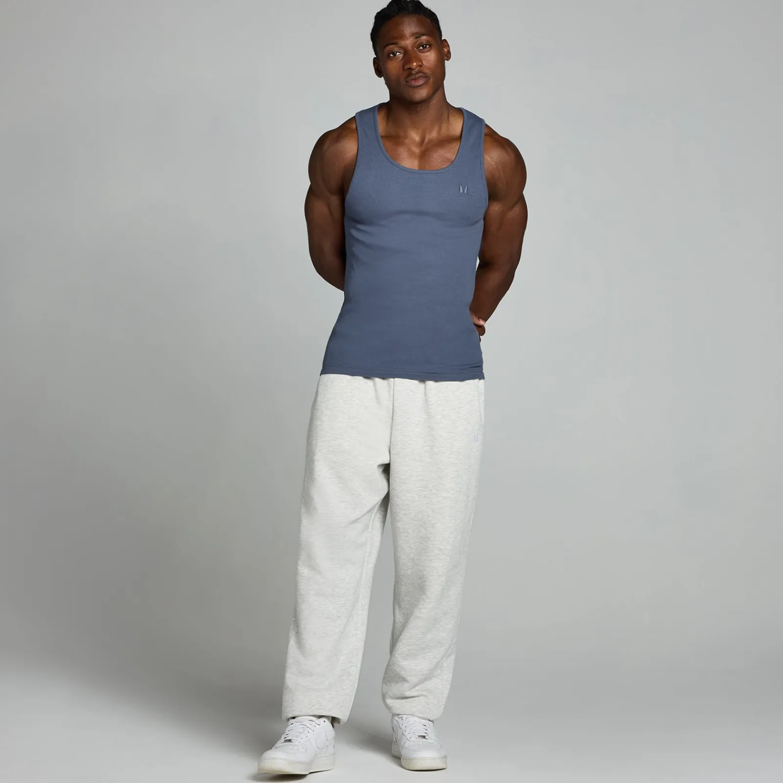 P en' ift Ribbed uce Fit Vet Heren Stringers & Tanks|T-Shirts & Tops