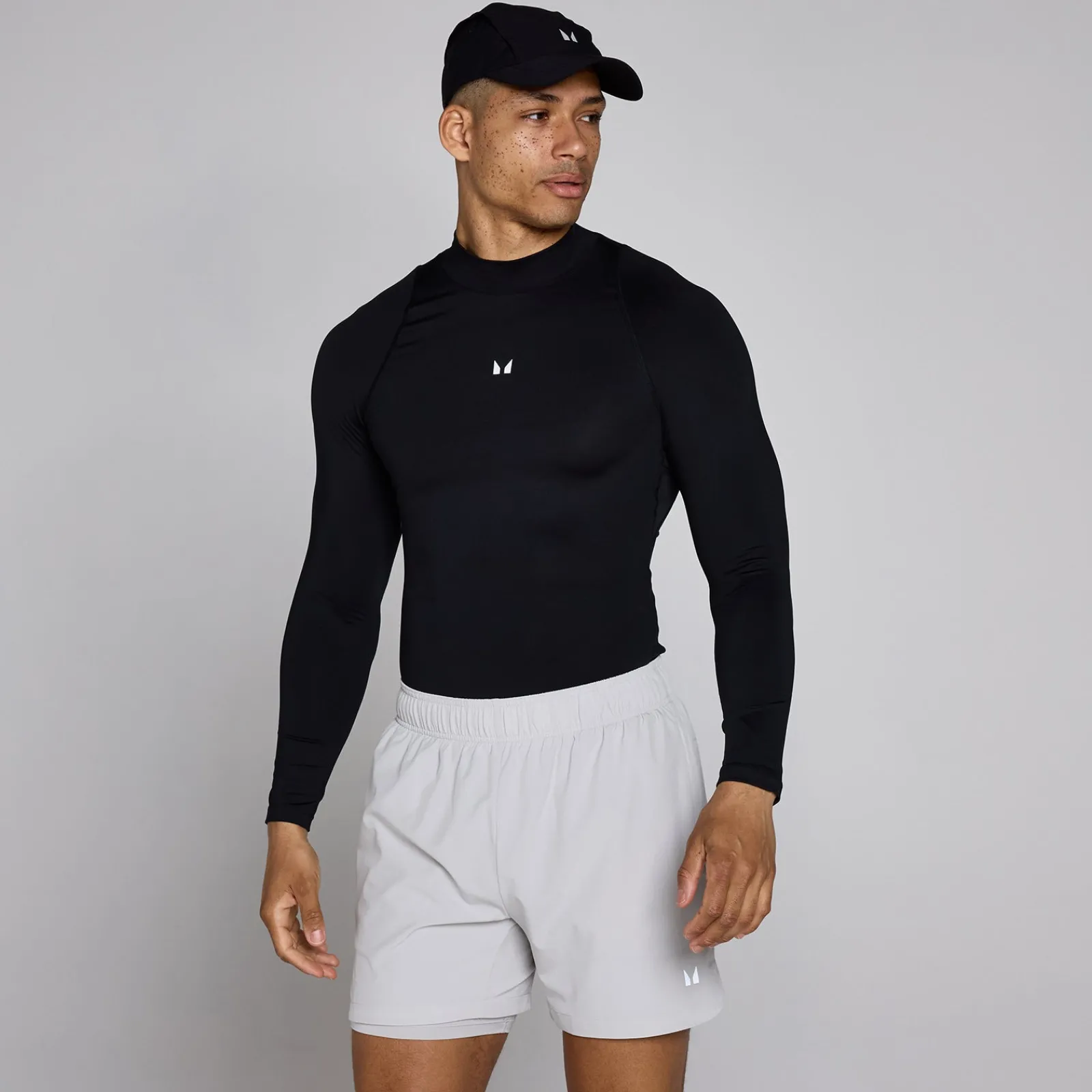 Clearance P en' Training High Neck ong eeve Baeayer Heren Basis Lagen|T-Shirts & Tops