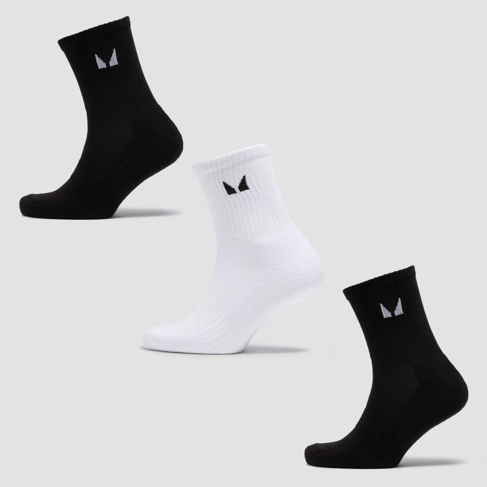 Hot MP Unisex Crew Socks (3 Pack) DAMES Ondergoed & Sokken|Ondergoed & Sokken