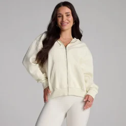 Discount P Woen' Baic Zip Through Hoodie DAMES Hoodies