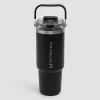 Online Gerecyclede Metalen Top Handle Rietjesfles 900ml Shakers & Flessen