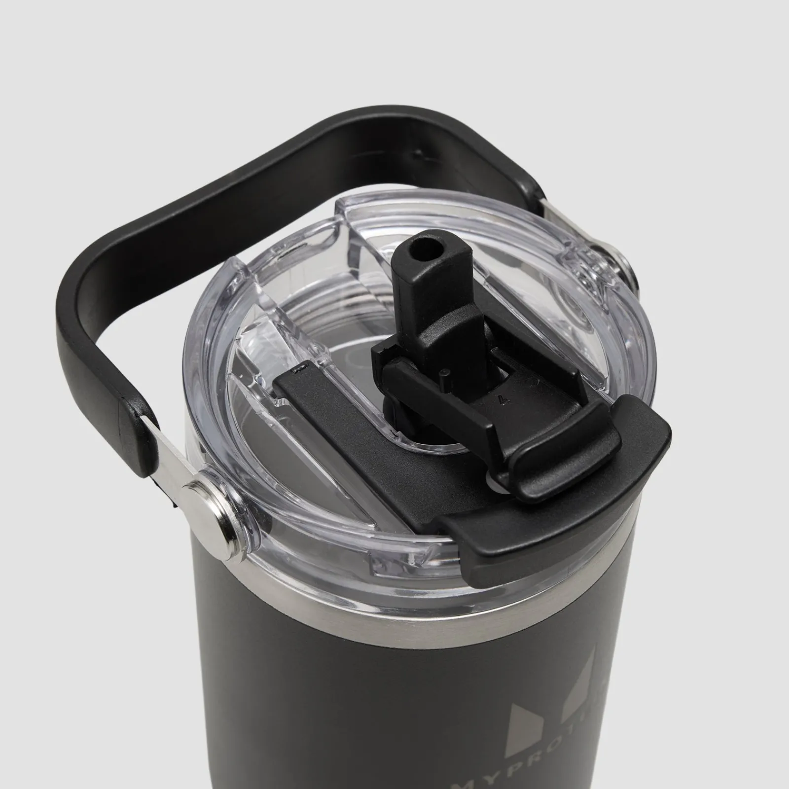 Online Gerecyclede Metalen Top Handle Rietjesfles 900ml Shakers & Flessen
