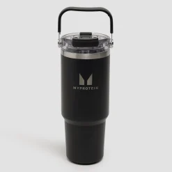 Online Gerecyclede Metalen Top Handle Rietjesfles 900ml Shakers & Flessen