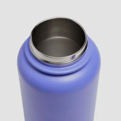 Best Gerecyclede Metalen Fles met Klaprietje 1L Shakers & Flessen