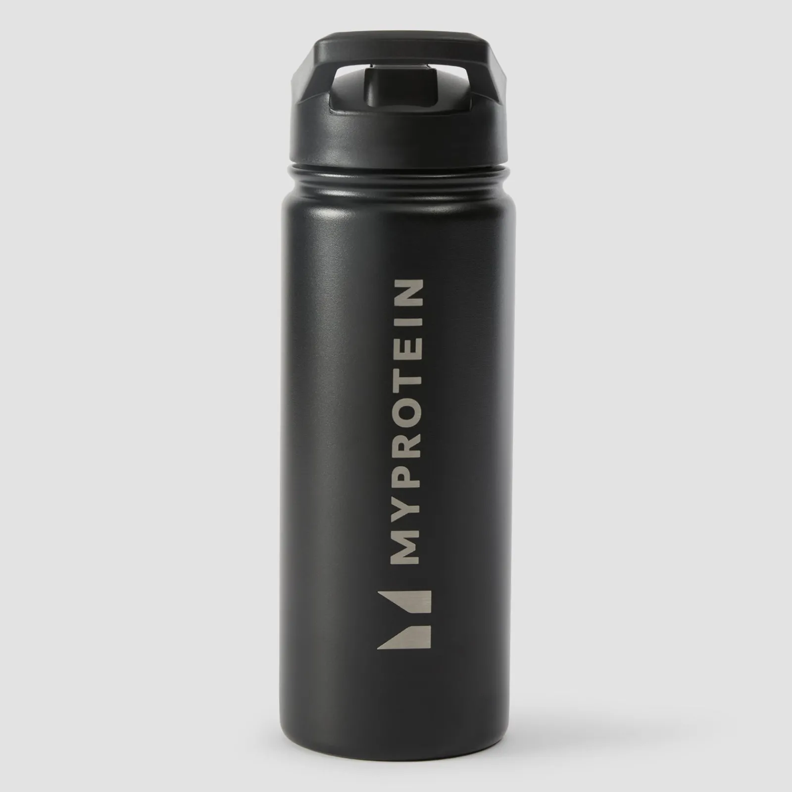 Outlet gerecyclede metalen fles met fliprietje 500 ml Shakers & Flessen