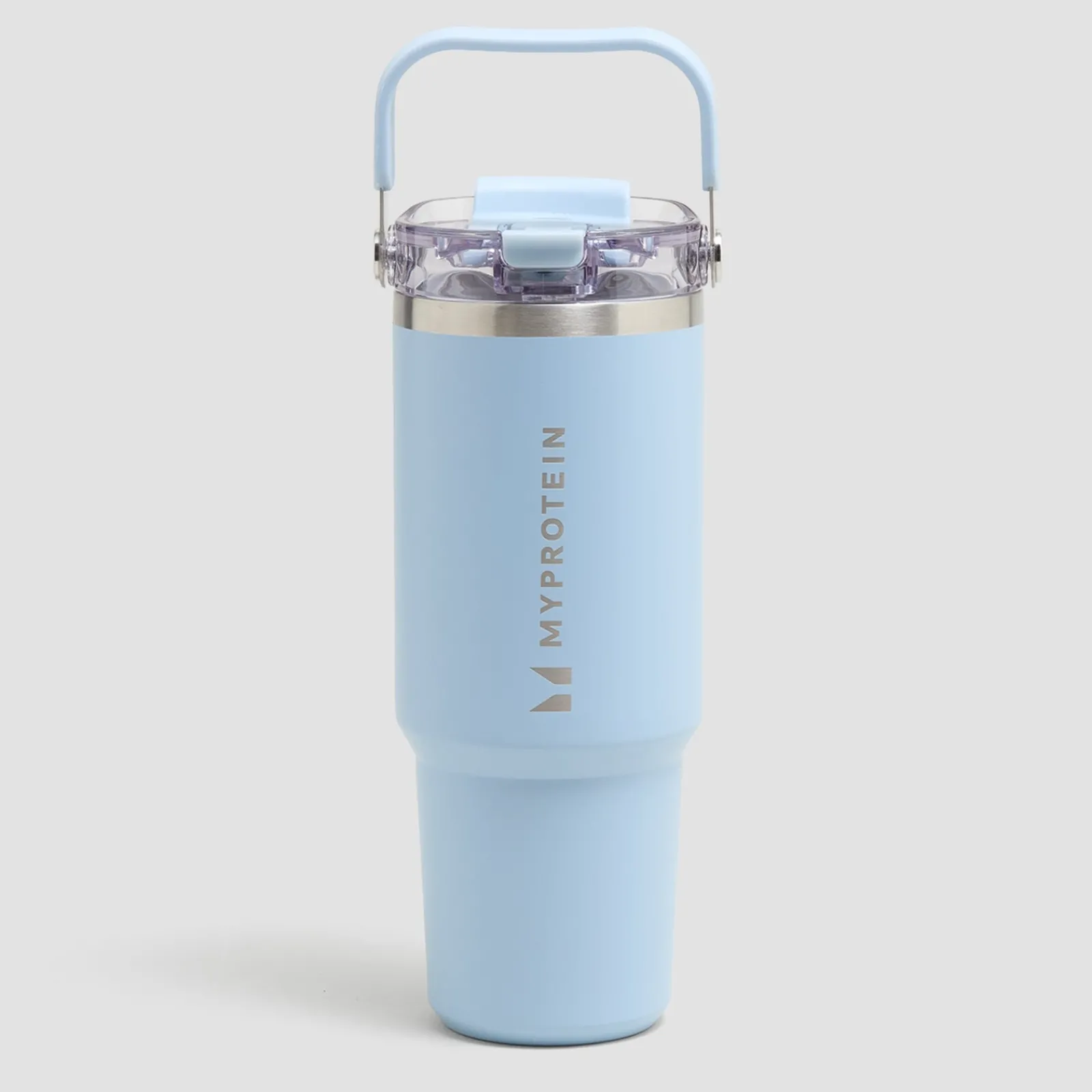 New Gerecycled Metaal Top Handvat Rietje Fles 900ml Shakers & Flessen