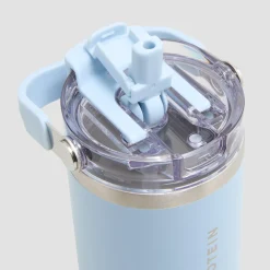 New Gerecycled Metaal Top Handvat Rietje Fles 900ml Shakers & Flessen