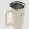 Sale Metalen Zijhandvat Rietjes Fles 1200ml Shakers & Flessen
