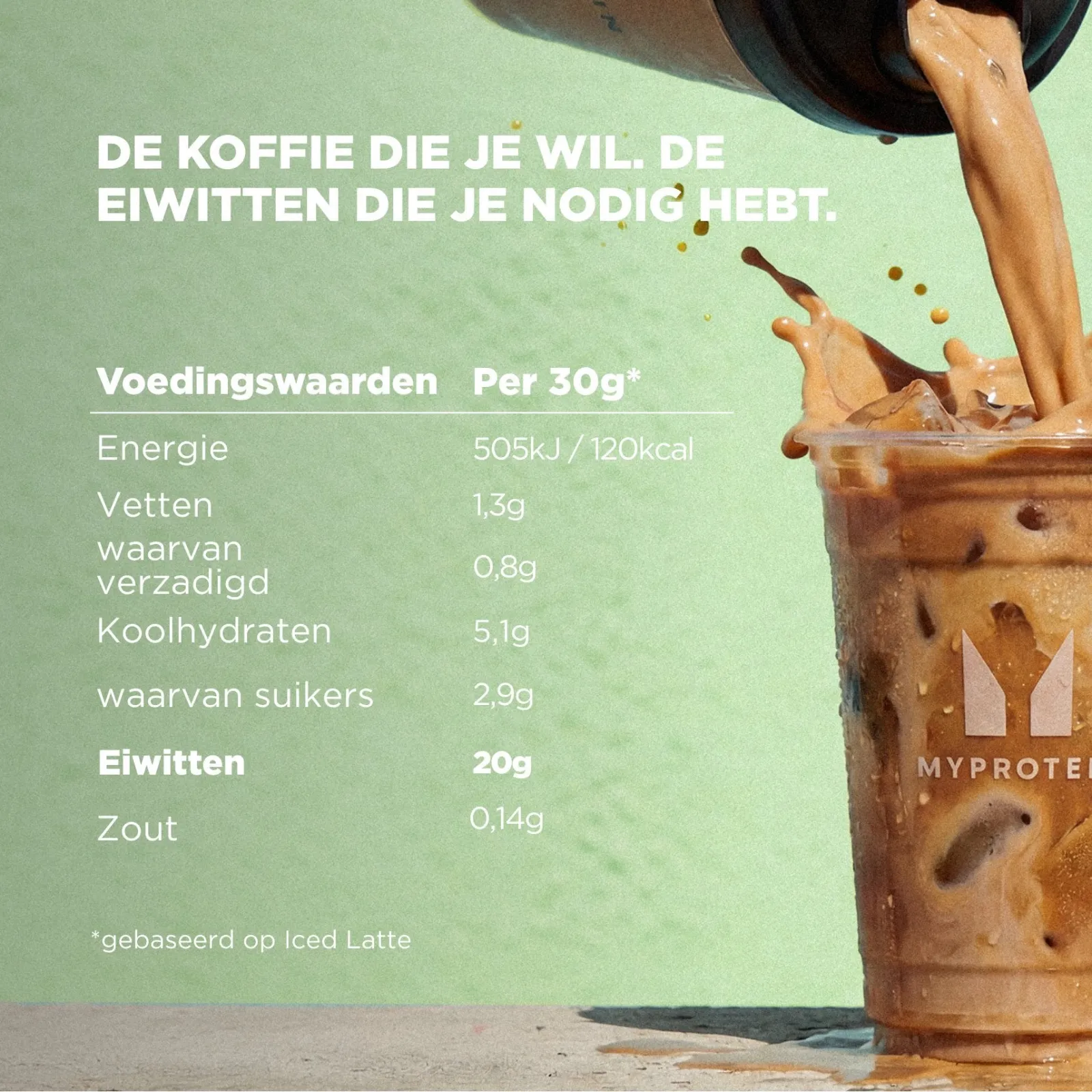 Sale Protein Iced Coffee Eiwitpoeders·Whey Eiwitten